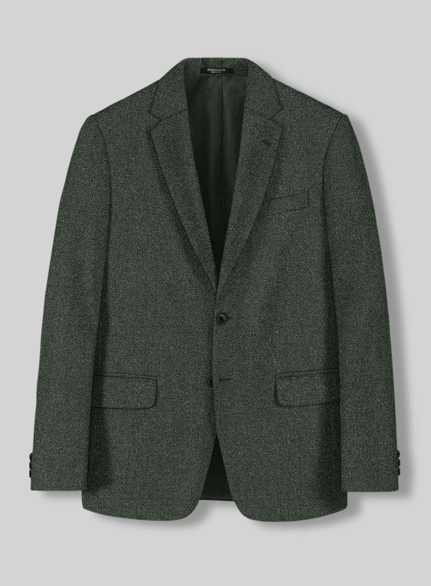 Rope Weave Green Tweed Suit - Image 4
