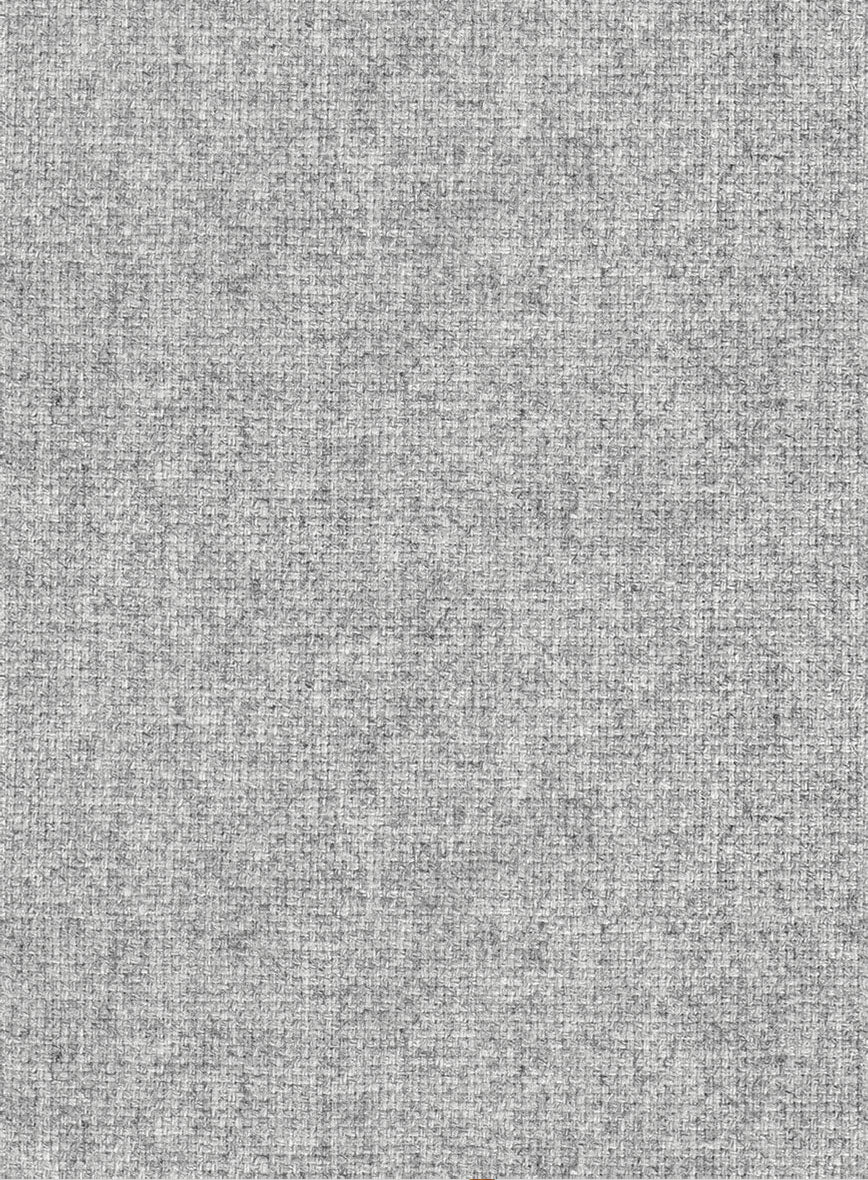 Rope Weave Light Gray Tweed Jacket - Image 3