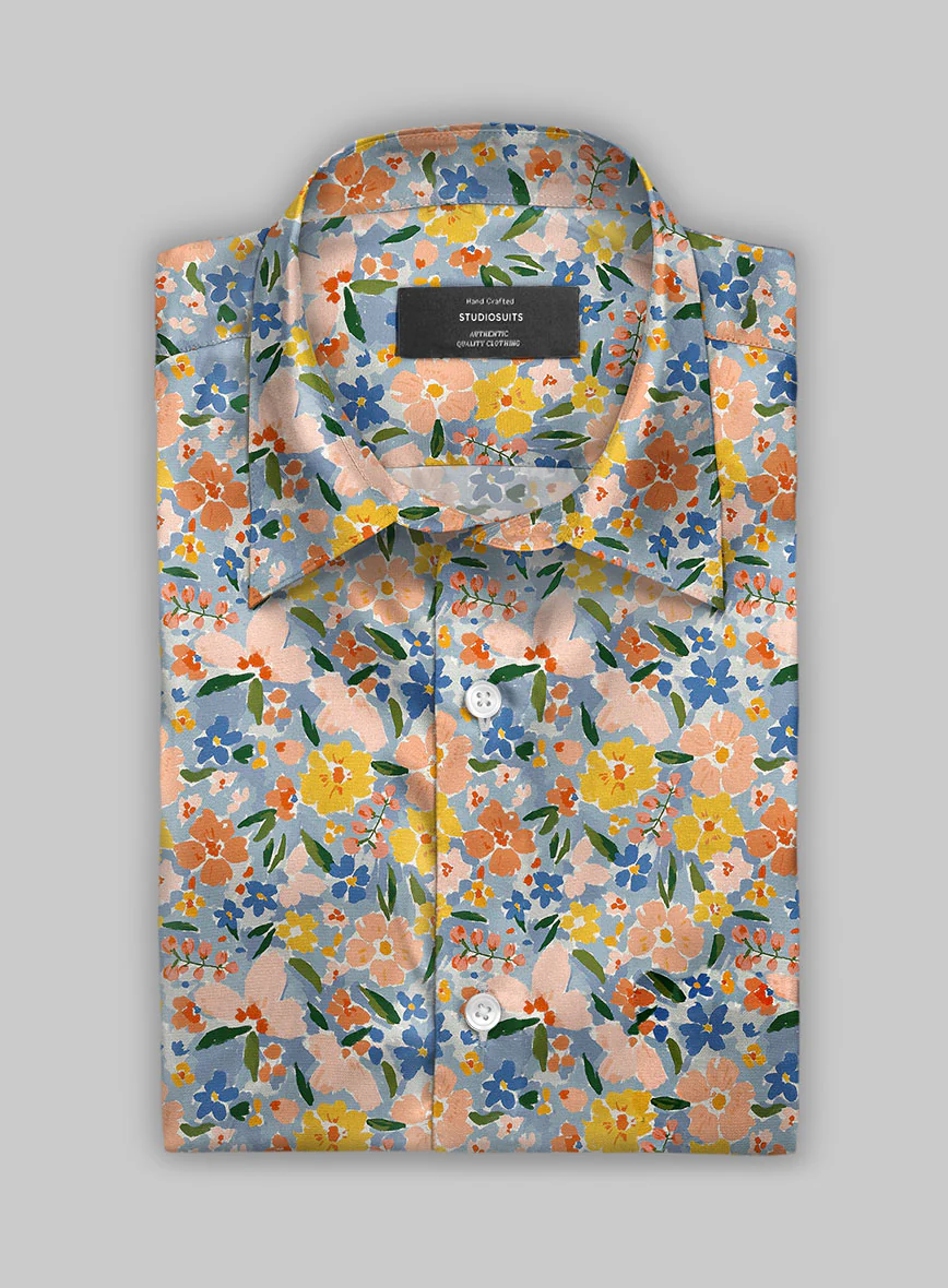 Roque Silk Cotton Shirt - Image 3
