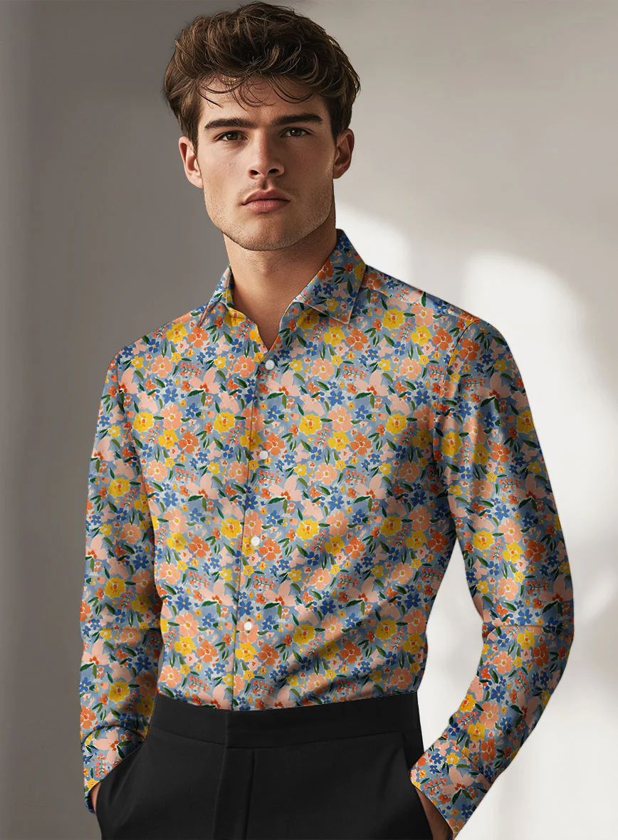 Roque Silk Cotton Shirt - Image 2
