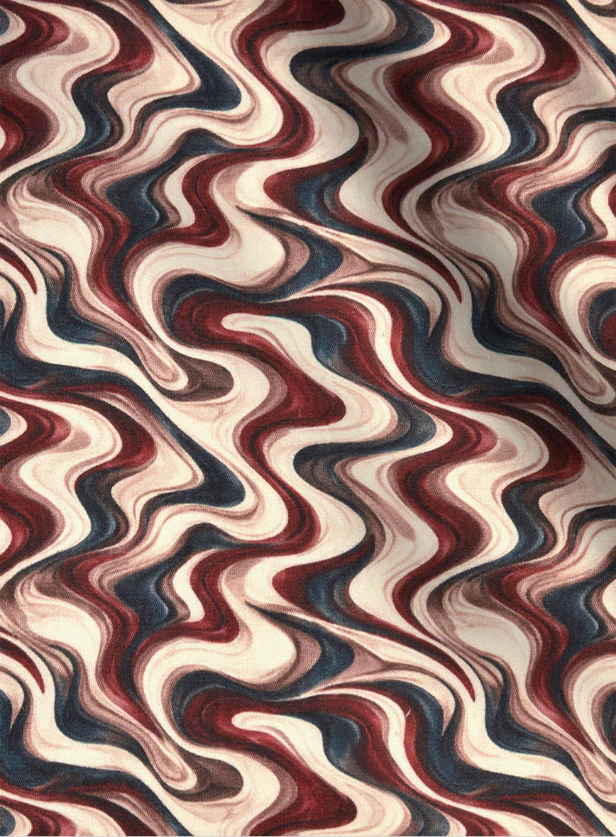 Rovello Swirl Silk Cotton Shirt - Image 5