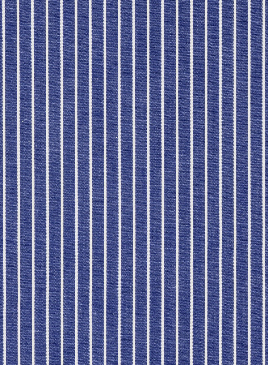 Royal Ascot Stripe Cotton Shirt - Image 3