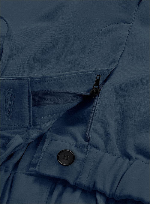 Easy Pants Royal Blue Cotton Canvas - Image 7