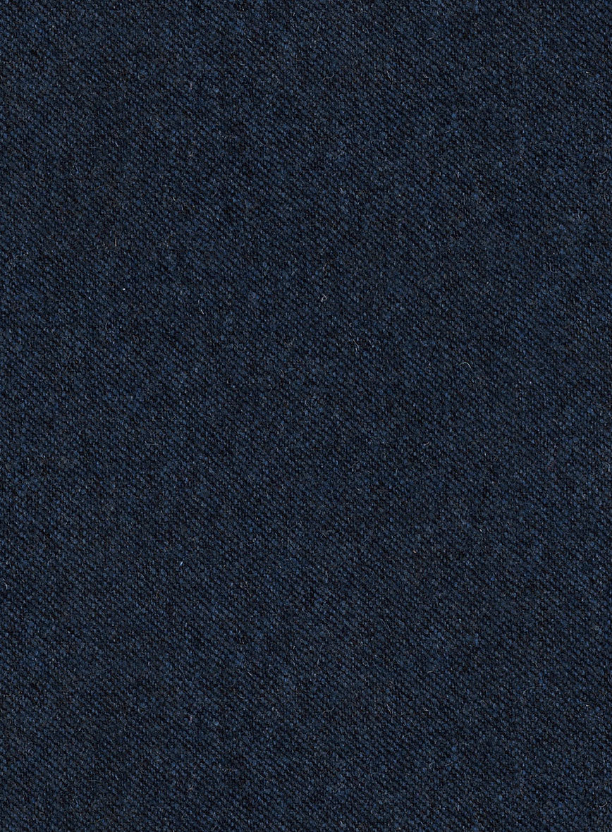 Royal Blue Denim Tweed Suit - Image 8