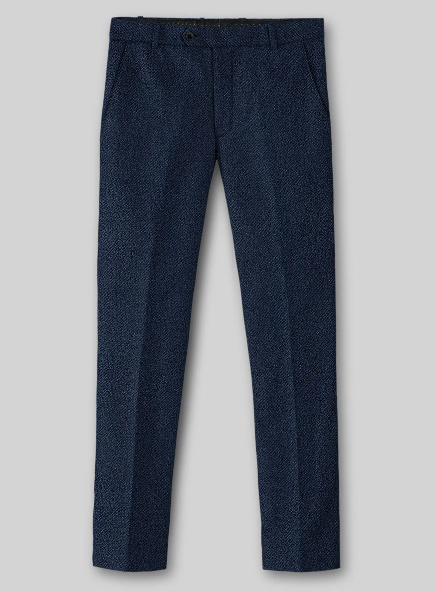 Royal Blue Heavy Tweed Suit - Image 6
