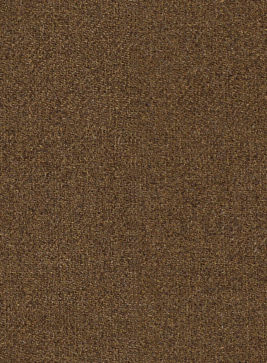 Royal Brown Heavy Tweed Overcoat - Image 4