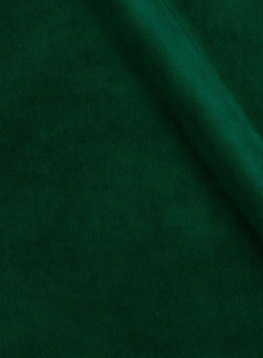 Royal Green Velvet Tuxedo Suit - Image 8