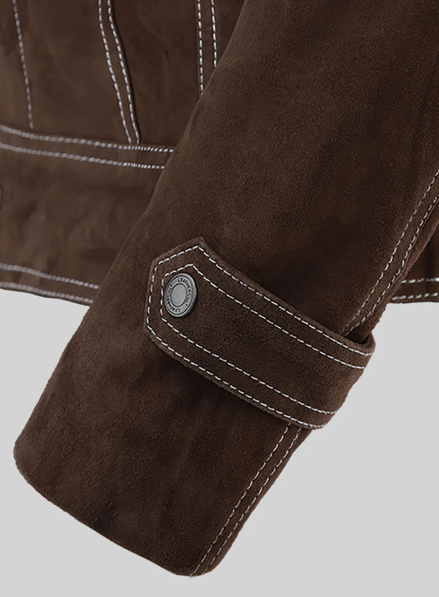 Rubber Soul Suede Leather Jacket - Image 4