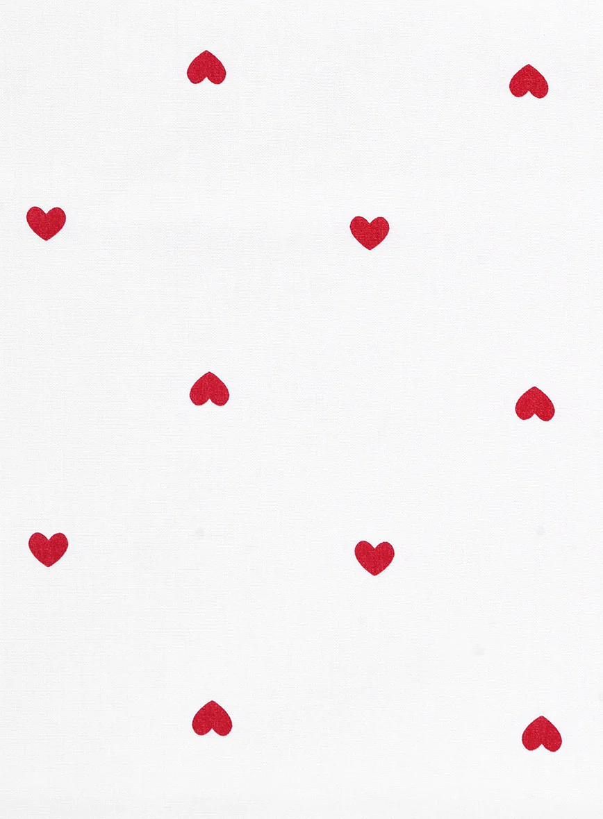 Ruby Heart Cotton Lycra Shirt - Image 4