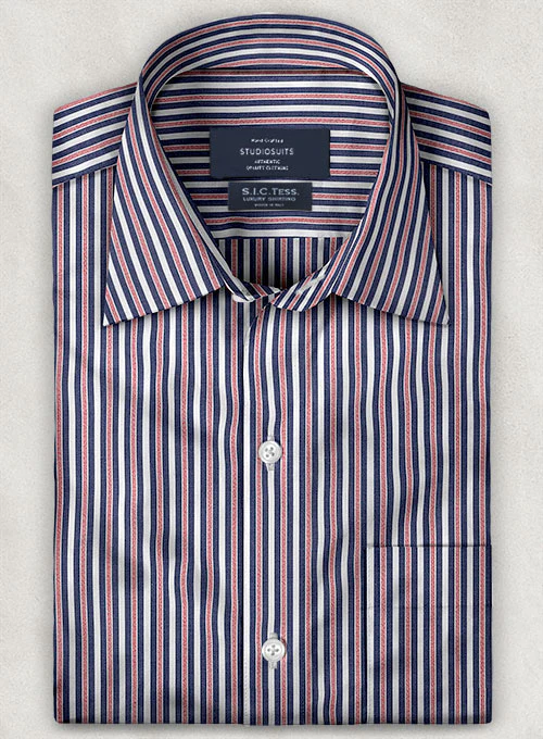 S.I.C. Tess. Italian Cotton Opiano Shirt - Image 2