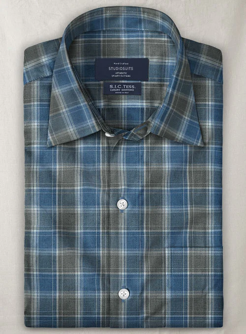 S.I.C. Tess. Italian Cotton Pudoni Shirt - Image 2