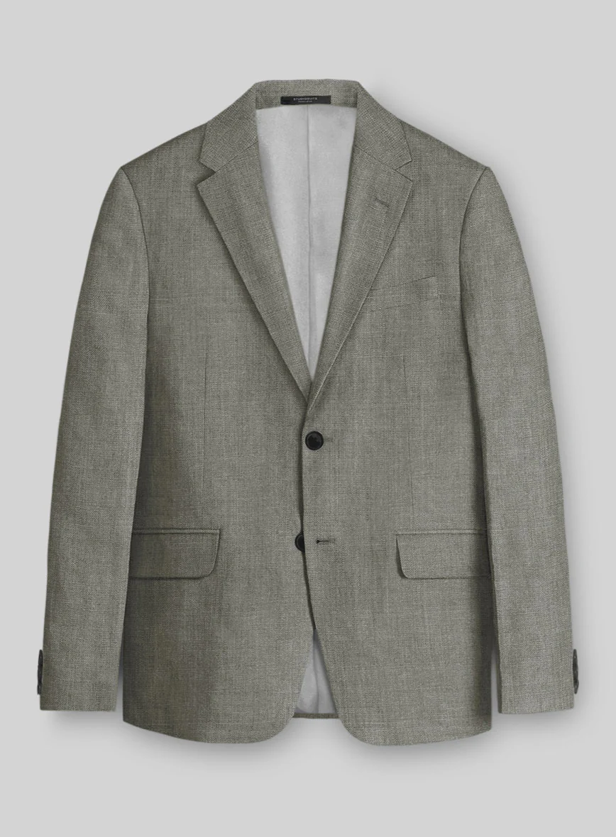 Sage Green Linen Suit - Image 2