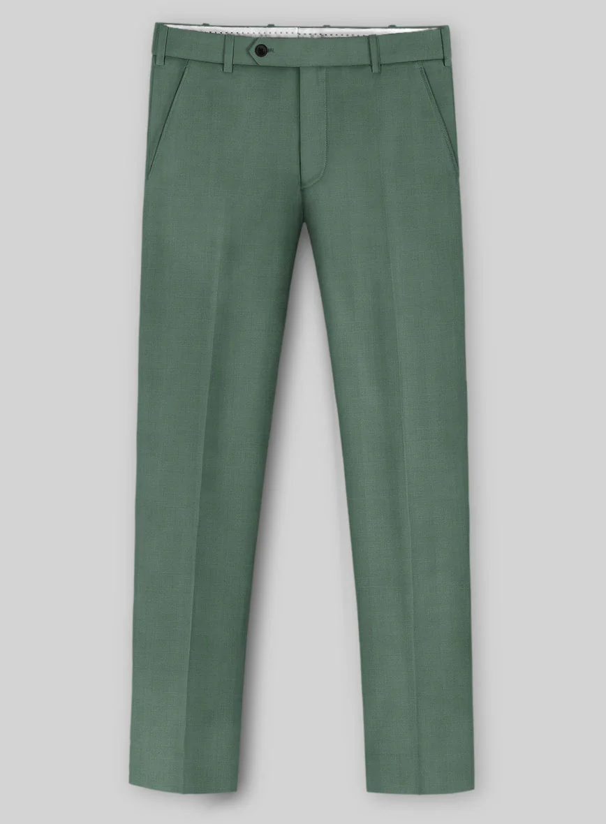 Sage Green Double Breasted Suit - Image 5