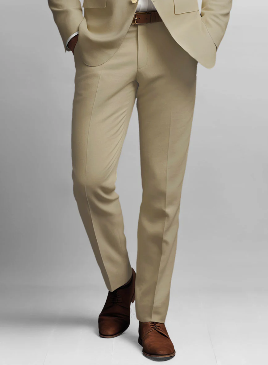 Sand Feather Cotton Canvas Stretch Pants - Image 2