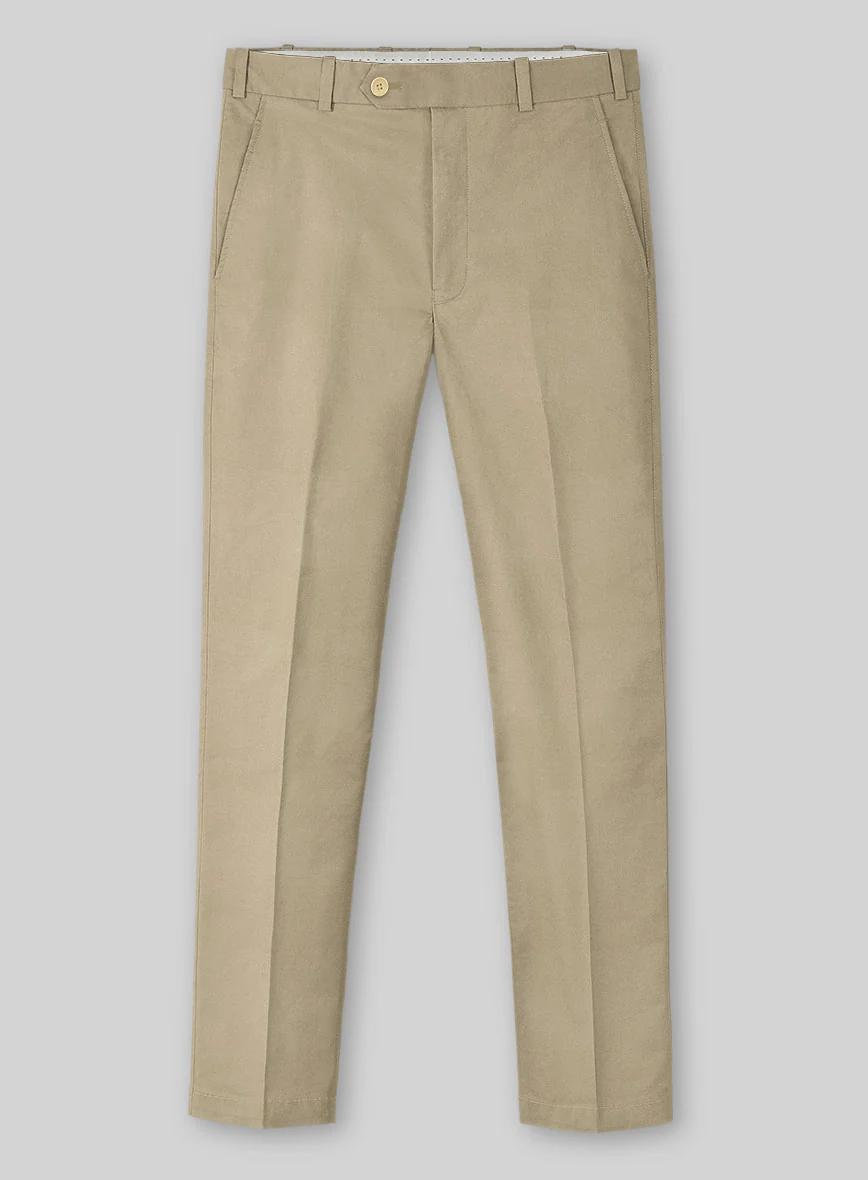 Sand Feather Cotton Canvas Stretch Suit - Image 5