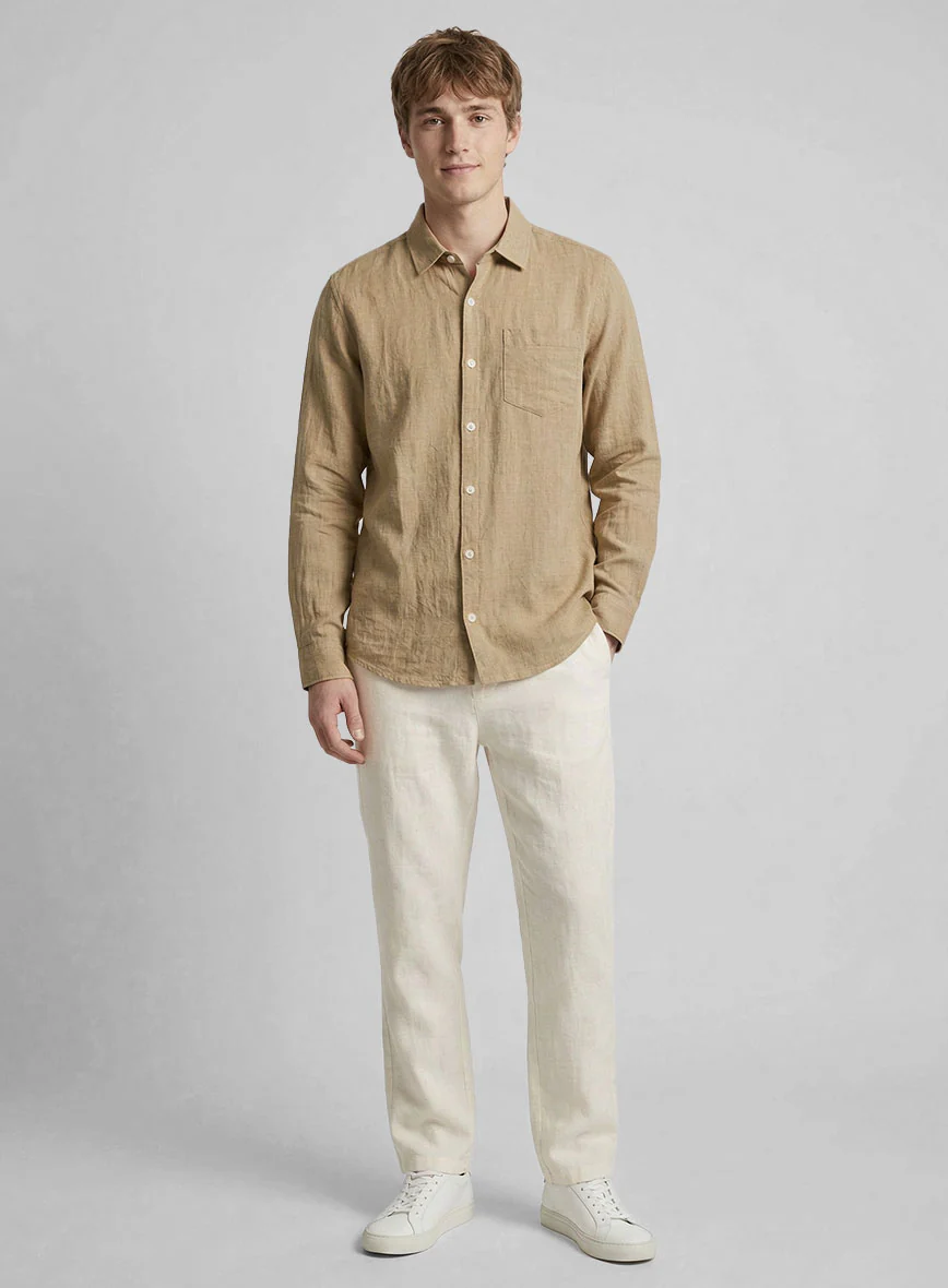 Sandy Grove Pure Linen Shirt - Image 4