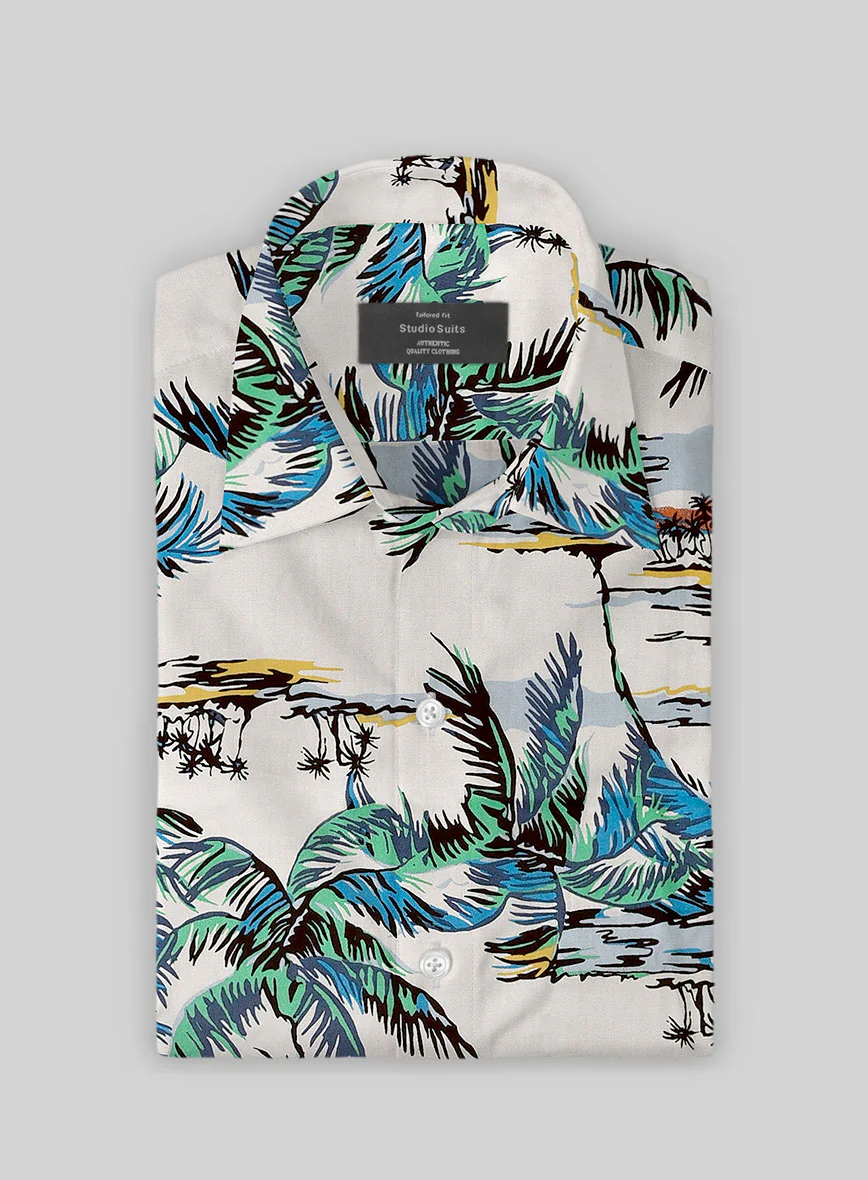 Sandy Shores Cotton Shirt - Image 2