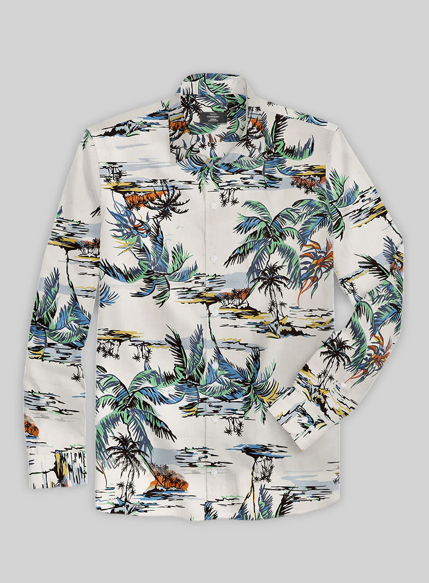 Sandy Shores Cotton Shirt - Image 3