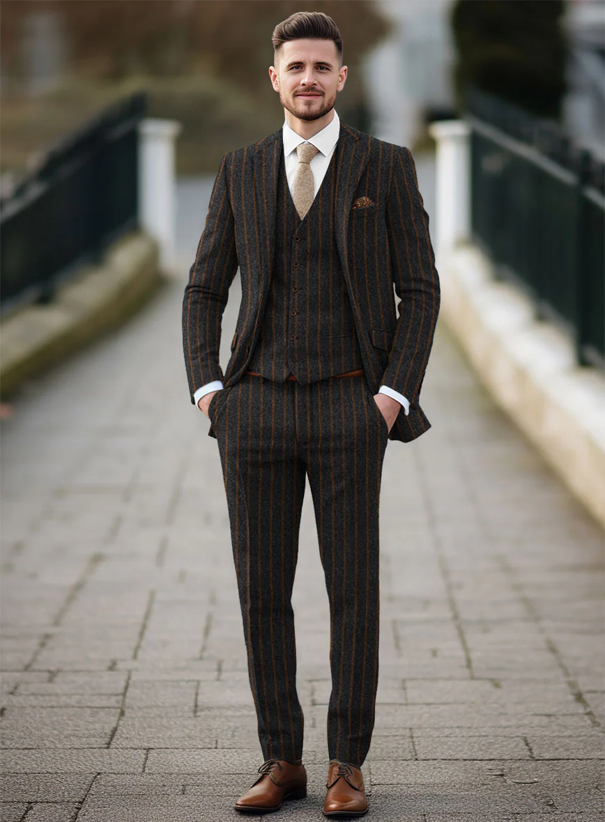 Sartori Antonia Charcoal Soft Tweed Suit - Image 2