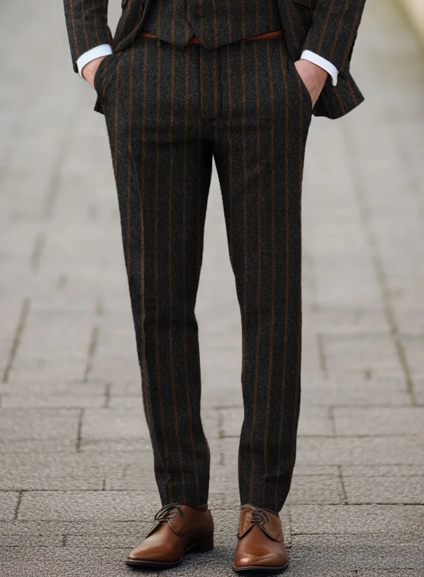 Sartori Antonia Charcoal Soft Tweed Suit - Image 6