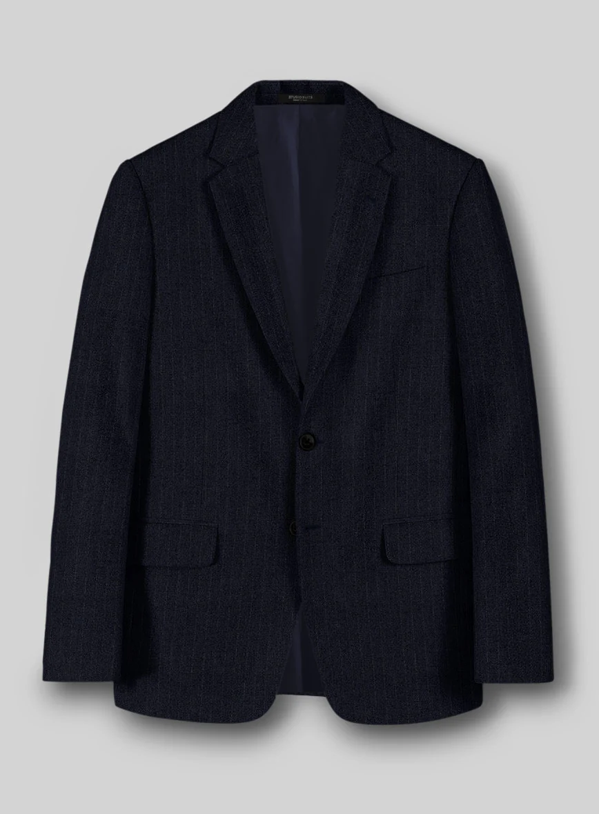Sartori Ariadna Blue Stripe Soft Tweed Suit - Image 3