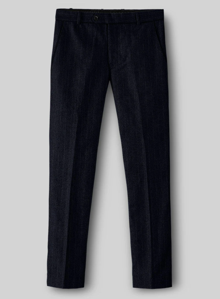 Sartori Ariadna Blue Stripe Soft Tweed Suit - Image 6