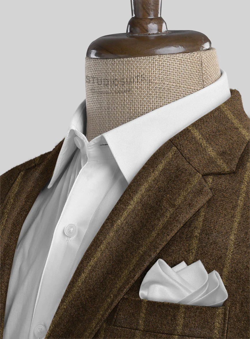 Sartori Caridad Brown Soft Tweed Jacket - Image 3