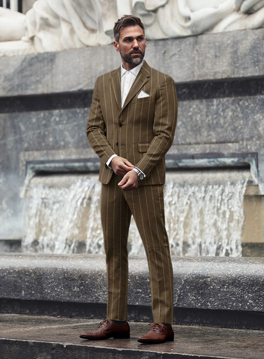 Sartori Caridad Brown Soft Tweed Suit - Image 2