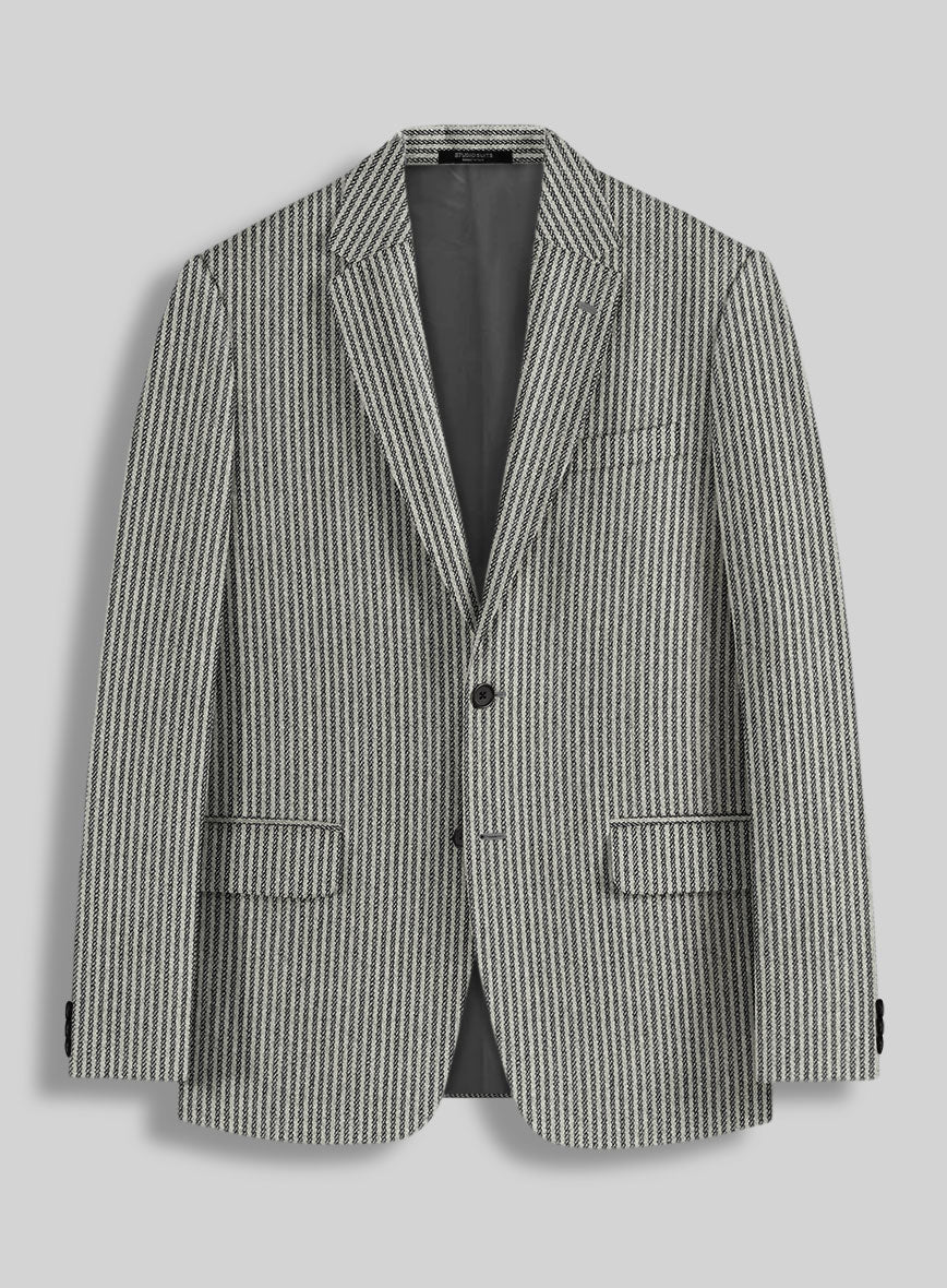 Sartori Flaminia White Soft Tweed Suit - Image 3