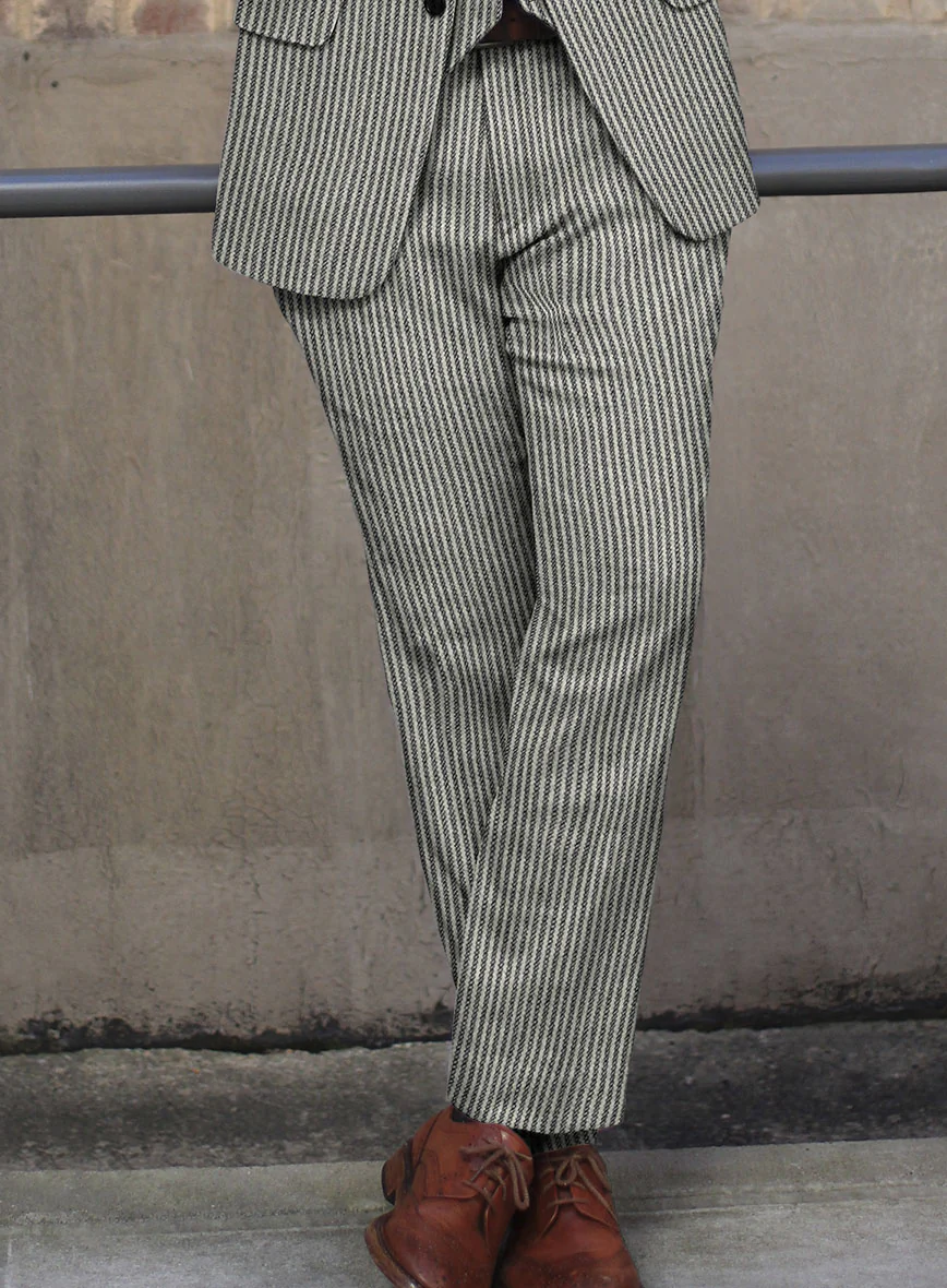 Sartori Flaminia White Soft Tweed Suit - Image 6