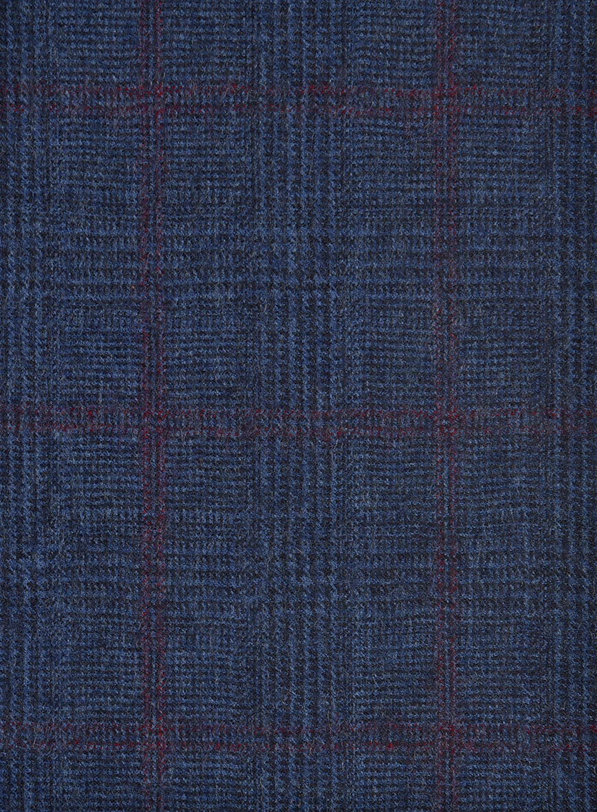 Sartori Franca Blue Check Soft Tweed Jacket - Image 3