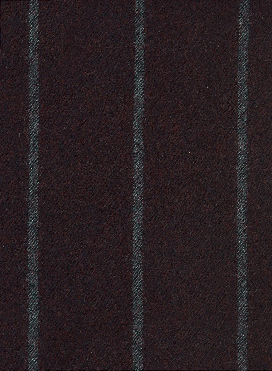 Sartori Fulgencia Dark Wine Soft Tweed Pants - Image 3