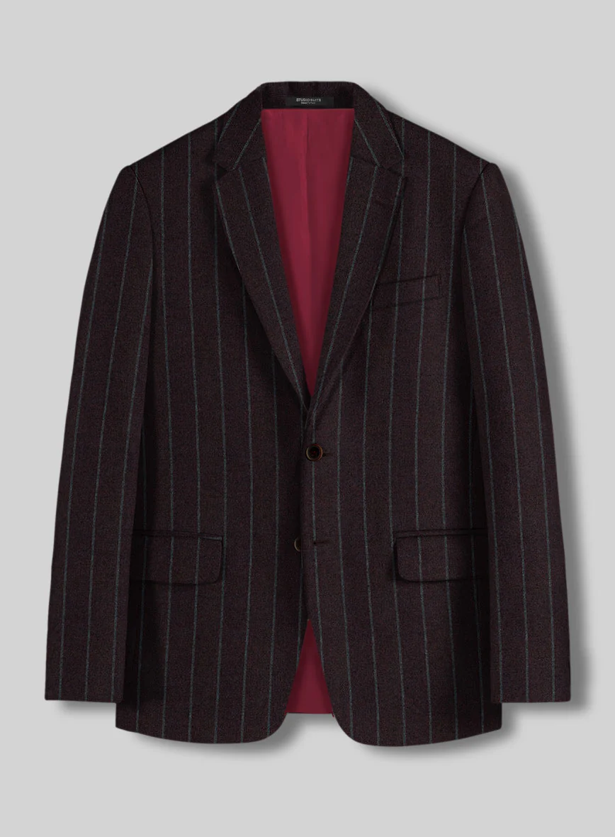 Sartori Fulgencia Dark Wine Soft Tweed Suit - Image 3