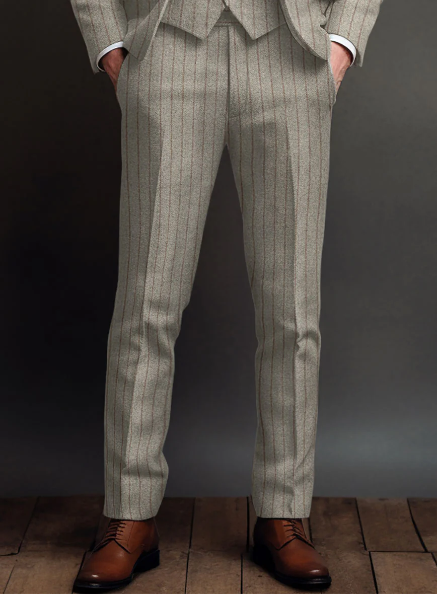 Sartori Gema Beige Soft Tweed Suit - Image 5