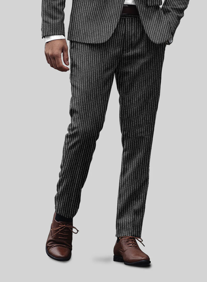 Sartori Mariano Black Soft Tweed Suit - Image 6