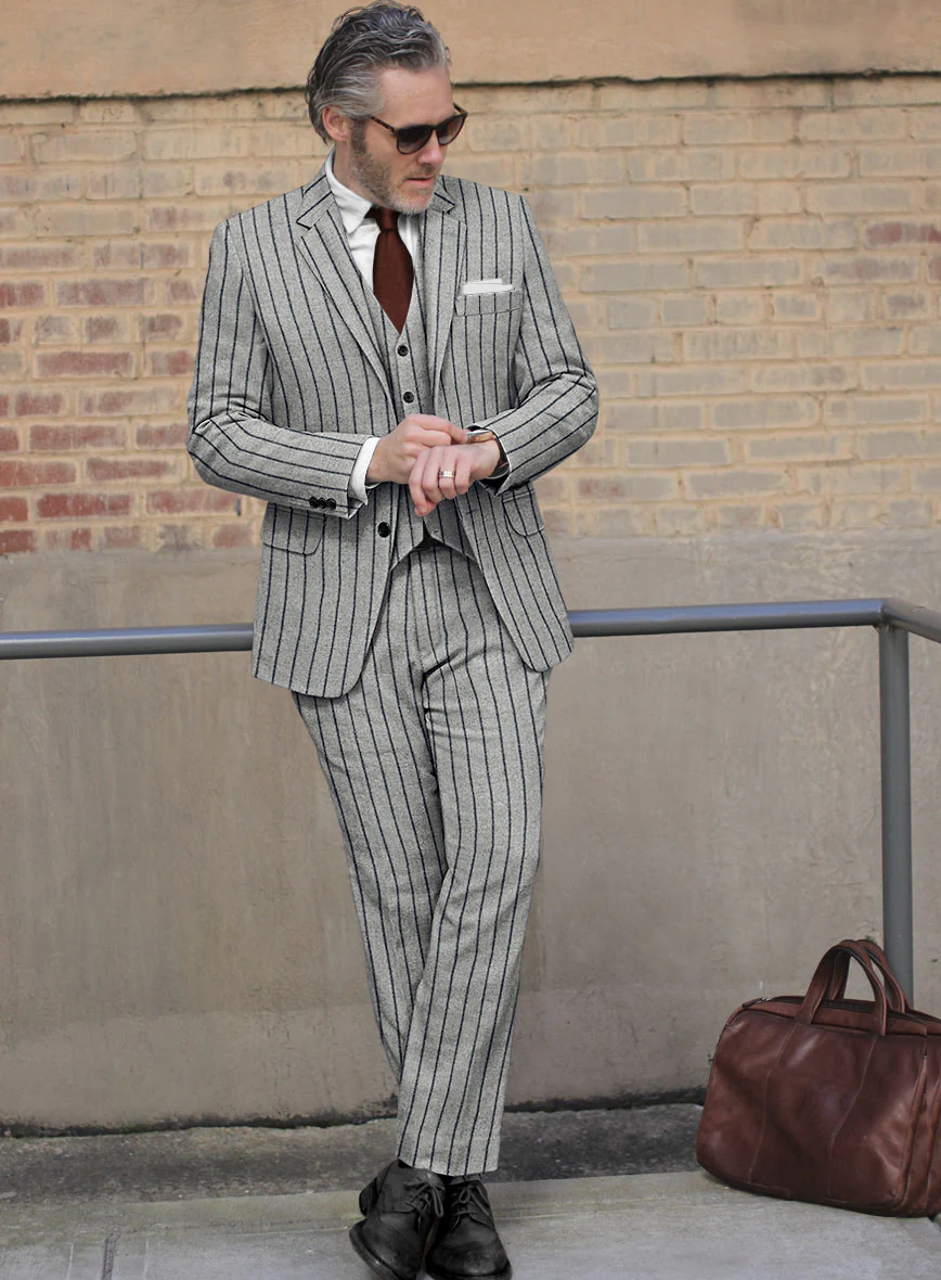 Sartori Orietta Gray Soft Tweed Suit - Image 2