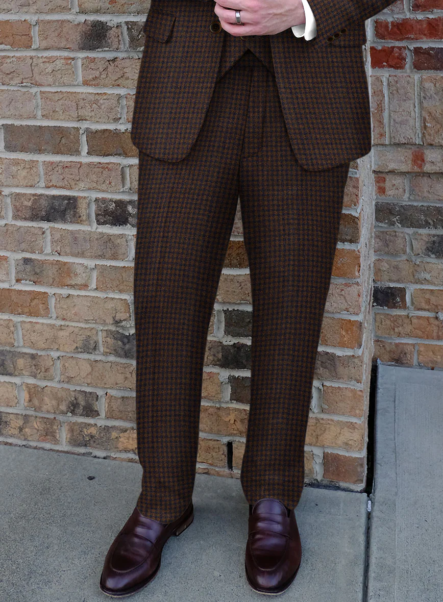 Sartori Petronila Brown Check Soft Tweed Suit - Image 7