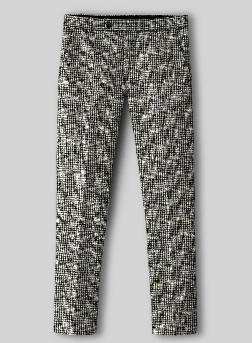 Sartori Spartaco Black Check Soft Tweed Suit - Image 5