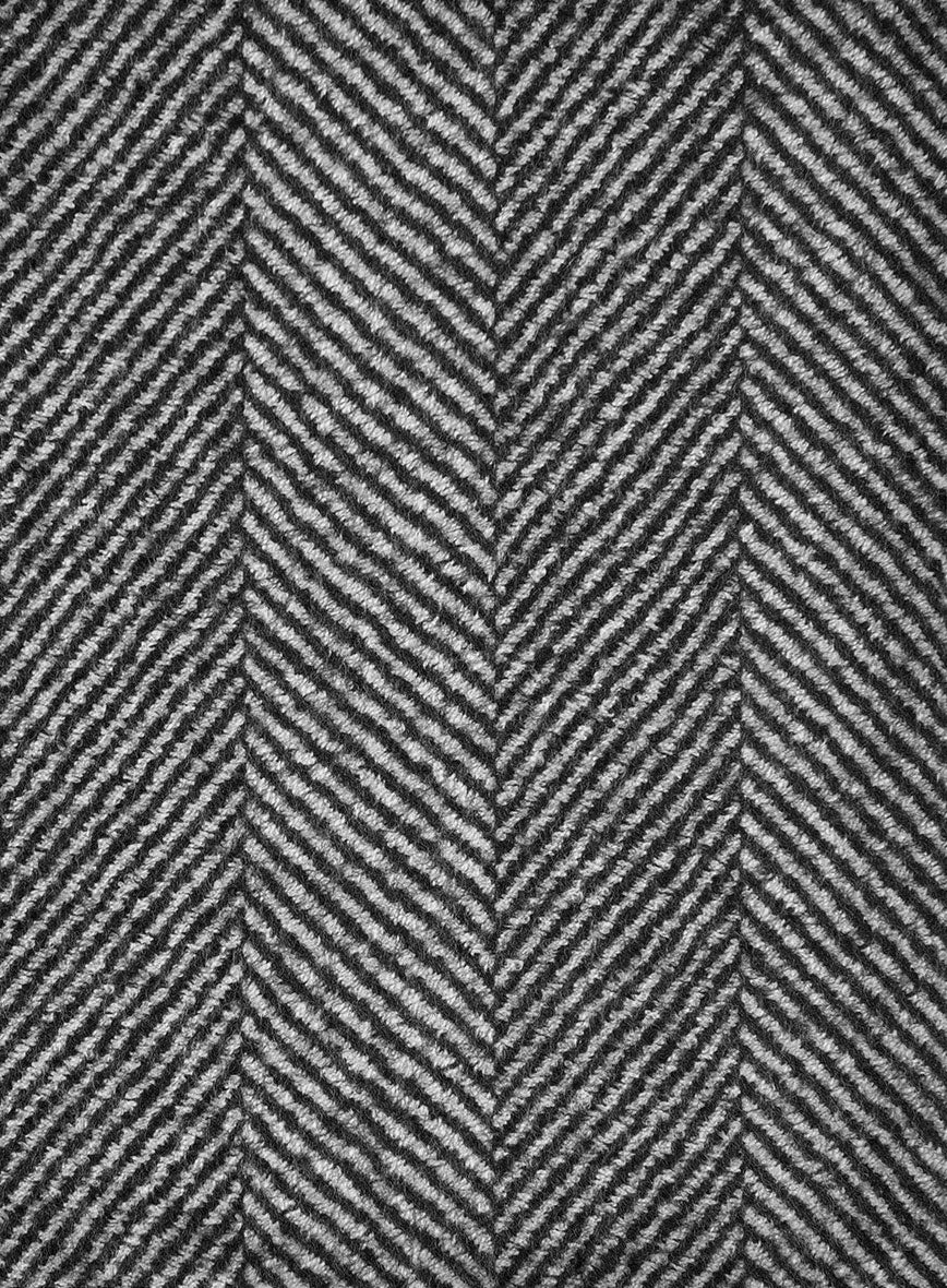 Sartori Teobaldo Gray Herringbone Soft Tweed Suit - Image 7