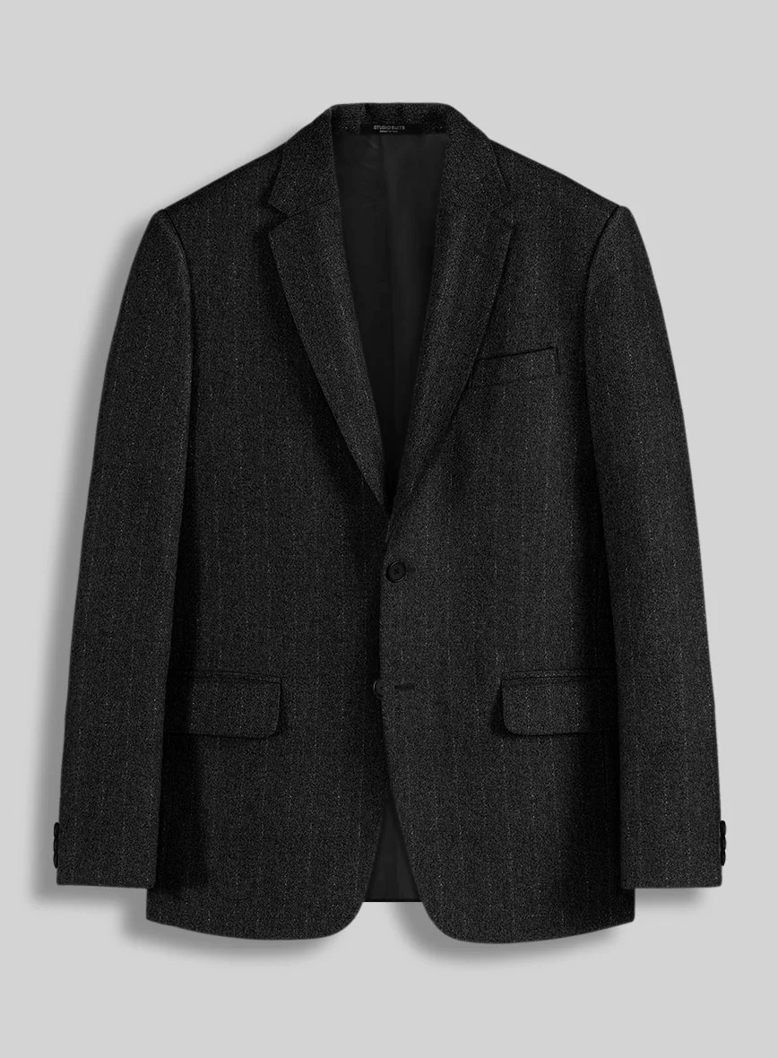 Sartori Tiberio Charcoal Soft Tweed Suit - Image 3