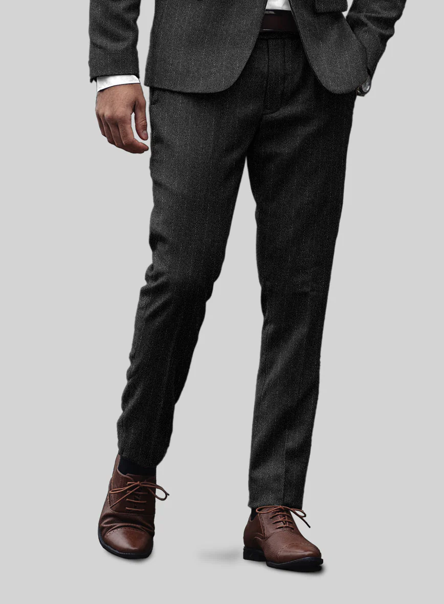Sartori Tiberio Charcoal Soft Tweed Suit - Image 6