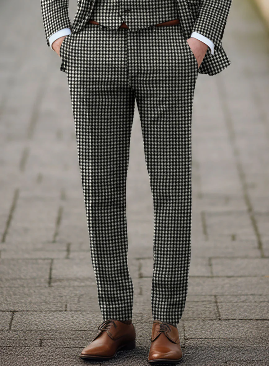 Sartori Trinidad BW Check Soft Tweed Pants - Image 2