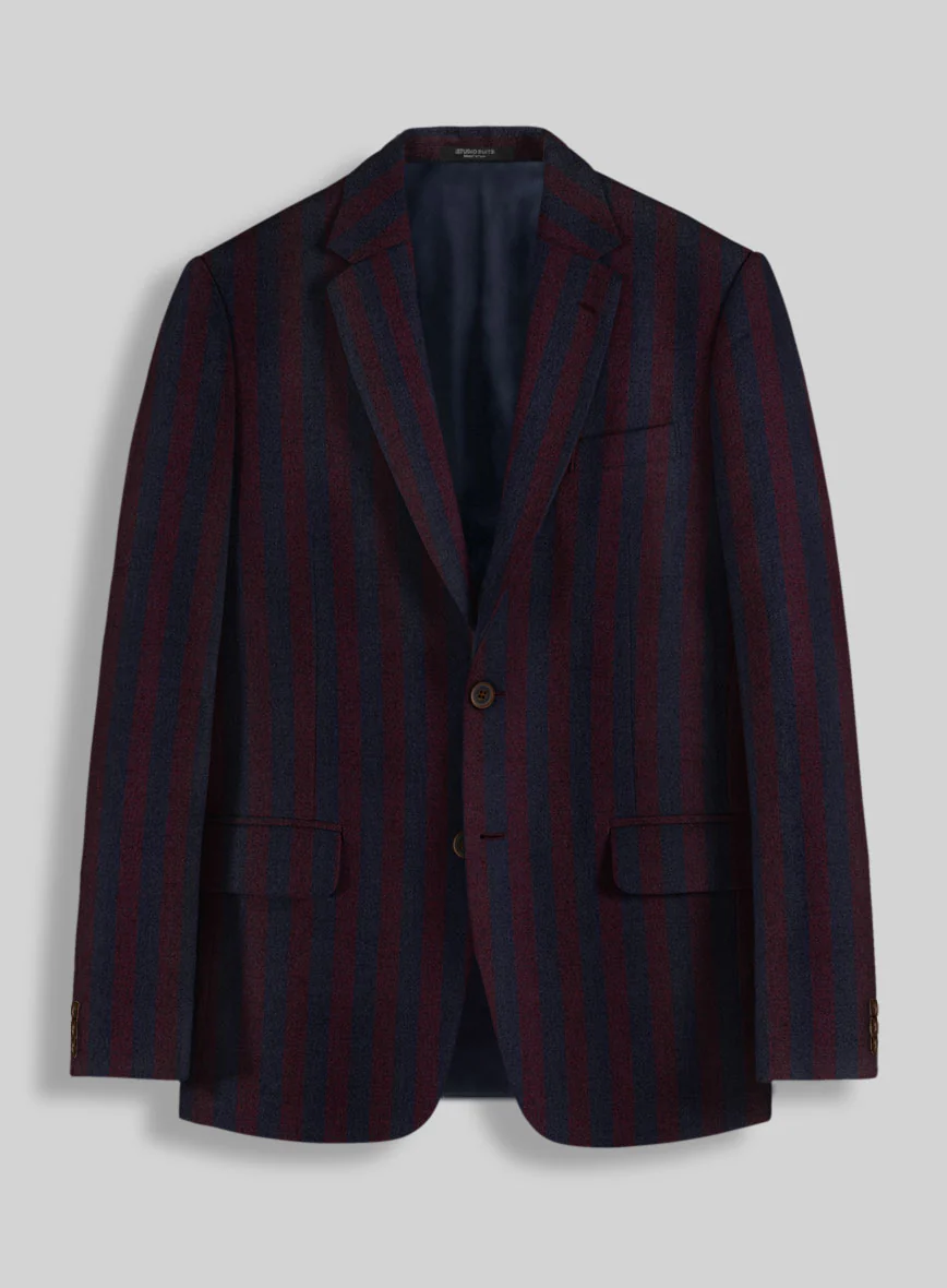 Sartori Vasco Stripe Soft Tweed Suit - Image 3