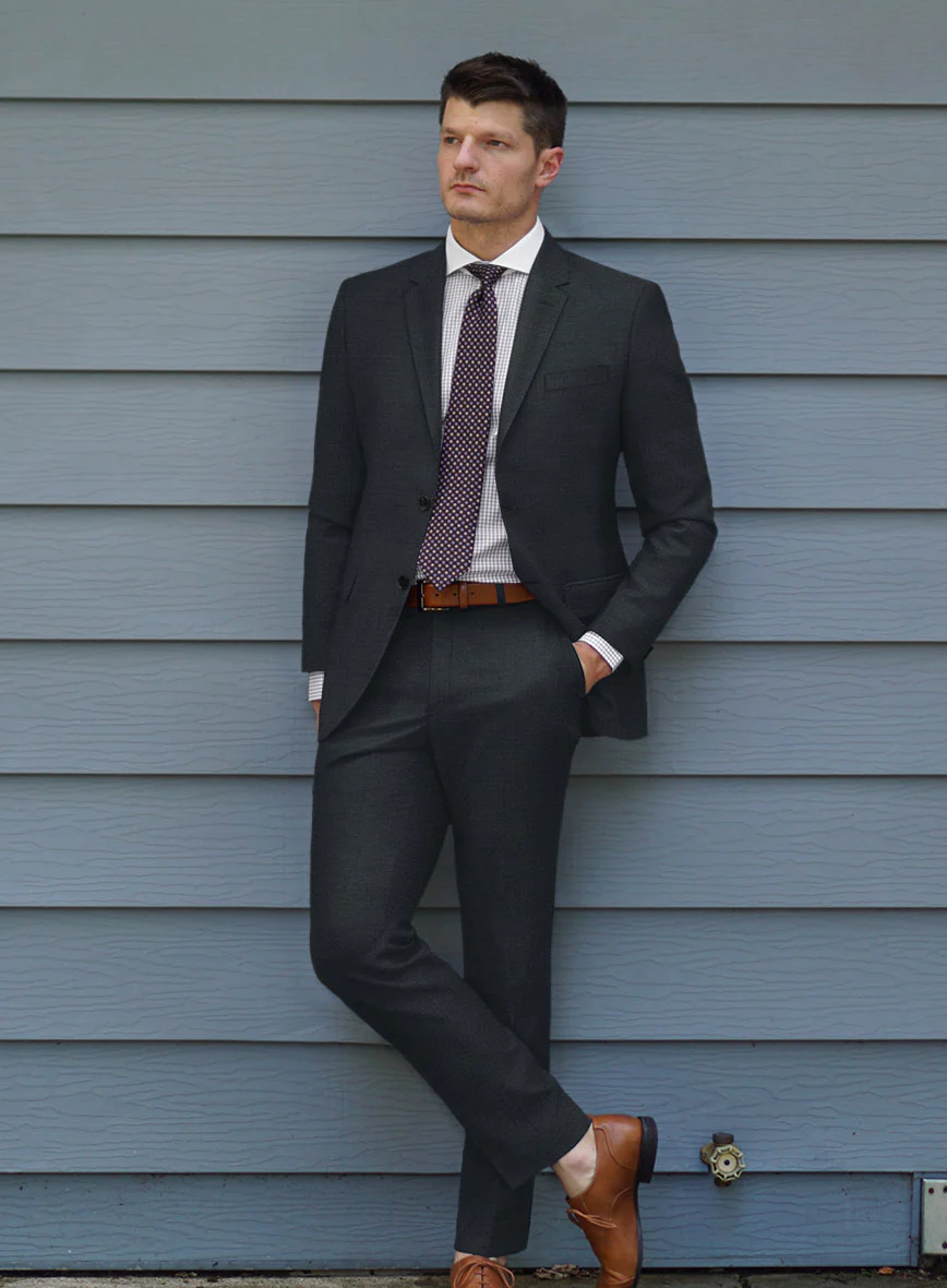 Scabal Alve Blue Wool Suit - Image 2
