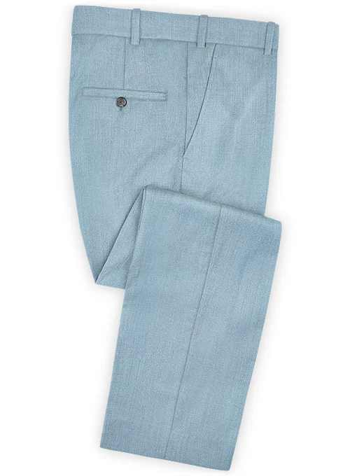 Scabal Antique Blue Wool Suit - Image 4