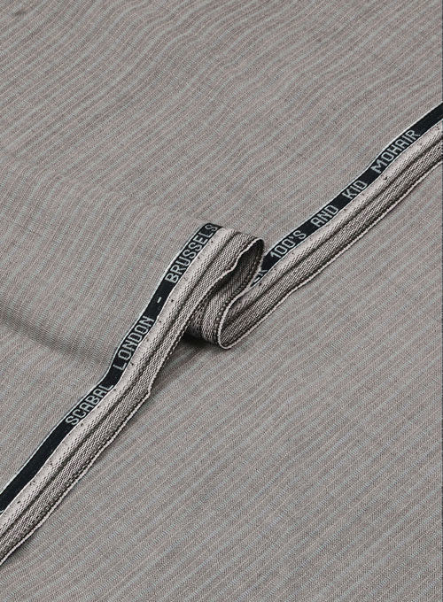 Scabal Anto Gray Wool Jacket - Image 3