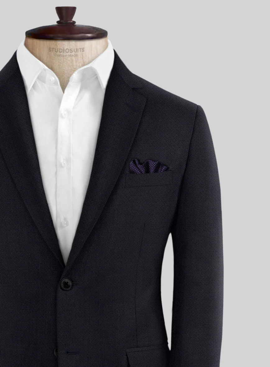 Scabal Avejio Blue Wool Jacket - Image 2