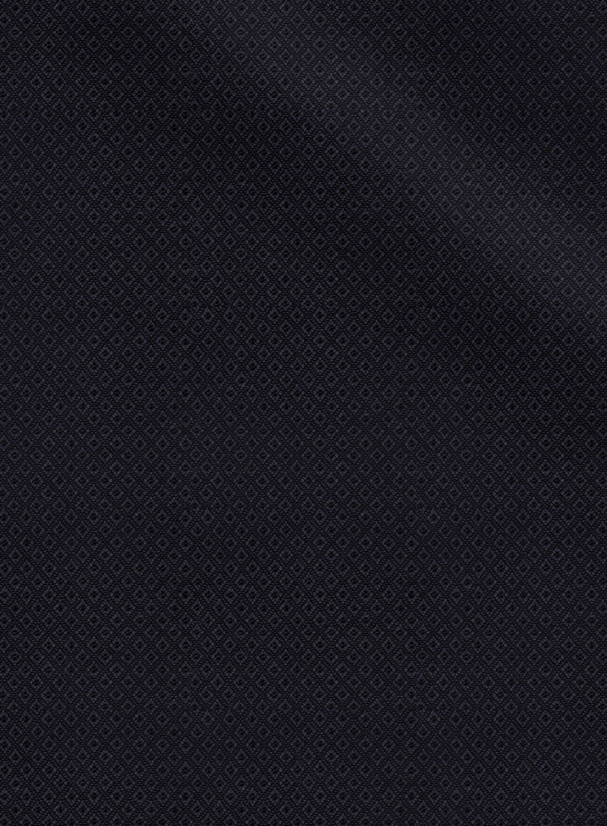 Scabal Avejio Blue Wool Pants - Image 3