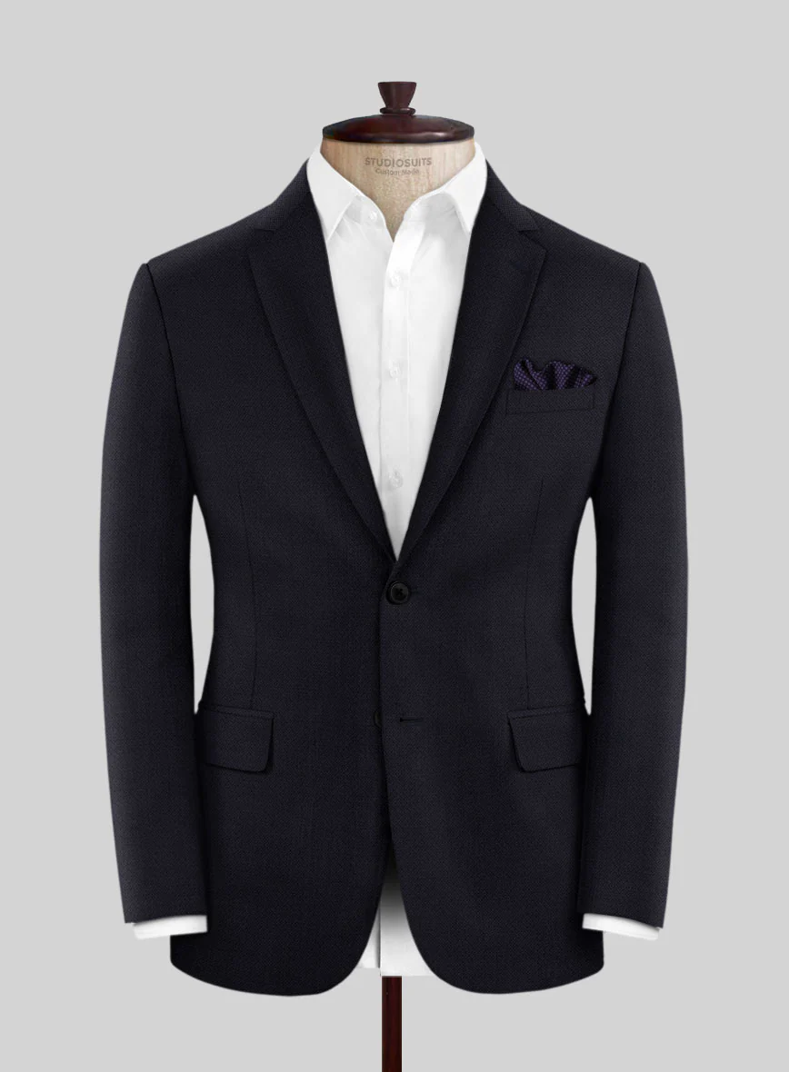 Scabal Avejio Blue Wool Suit - Image 3
