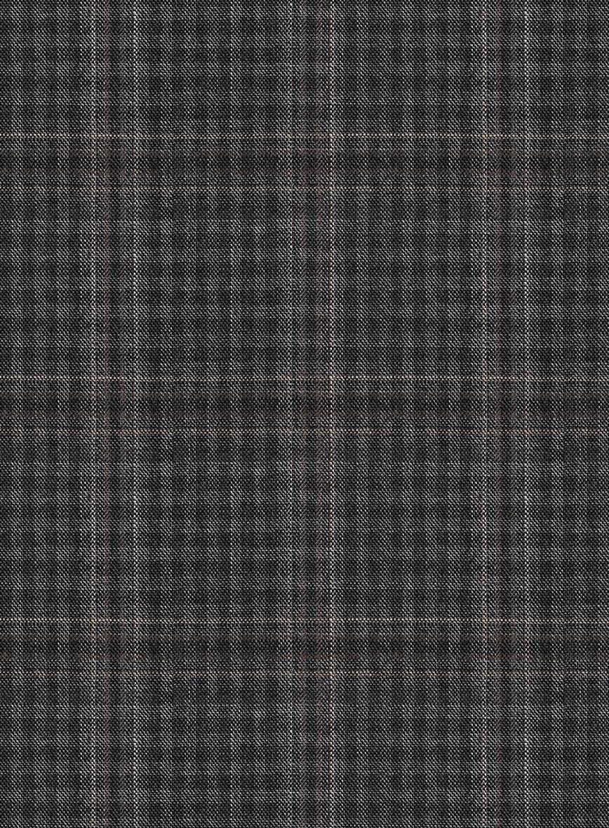 Scabal Azel Black Wool Suit - Image 6